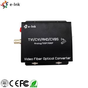 China 1Ch BNC CCTV Video To Optical Fiber Converter 50MHz Video Bandwidth on sale