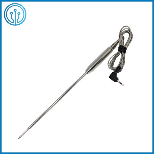 Cheap 98.63K 1% 100K Ohm BBQ Temperature Sensor Grill Ambient Temperature Probe 350C for sale