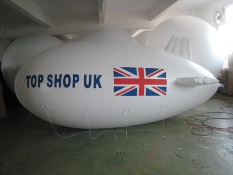 Cheap Inflatable advertising blimp / inflatable giant helium airplane / flying blimp for sale
