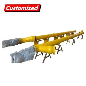 Small Cement Flexible Spiral Auger Conveyor Tubular Screw Conveyer Conveying System