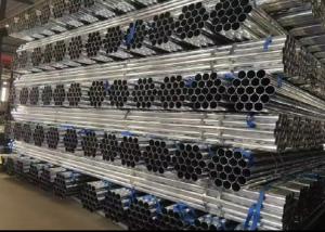 ISO 9001 Certified Frequency Welded Steel Pipe With Galvanized Coating