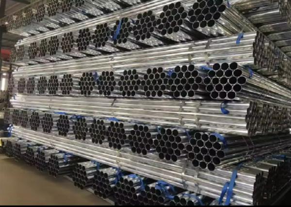 Cheap ISO 9001 Certified Frequency Welded Steel Pipe With Galvanized Coating for sale