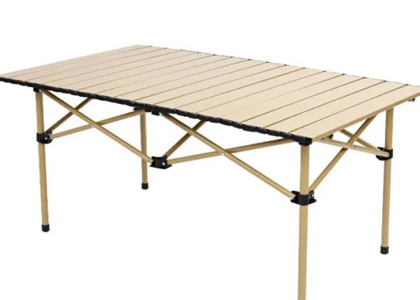 Cheap Outdoor Furniture Camping Collapsible Picnic Roll Up Table Portable Folding Table for sale