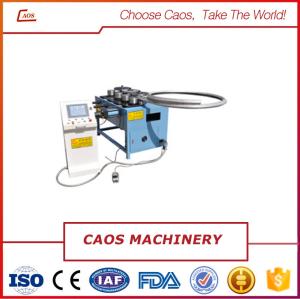 China Three roller 4kw 50mm*1.5mm Steel Pipe Rolling Machine on sale