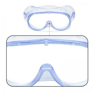 Best Adjustable Side Medical Safety Goggles Light Weight For Laboratory / Hospital wholesale