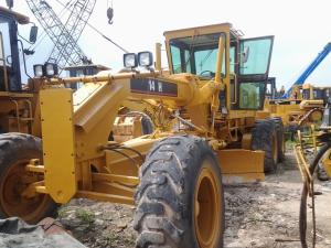 China used motor grader  14H second hand MOTOR GRADER 2nd grader original paint on sale