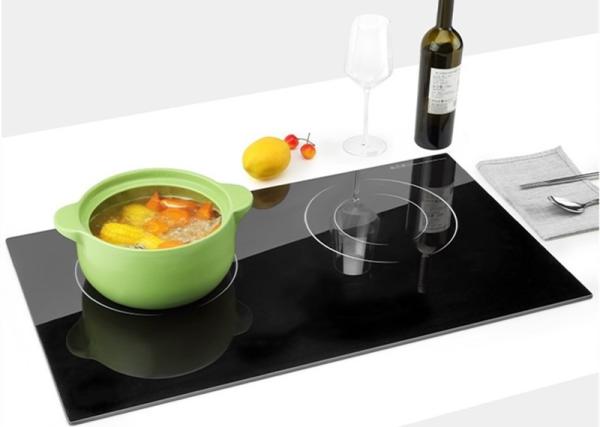 Cheap 4400W Power Boost Touch Dual Burner Induction Cookers for sale