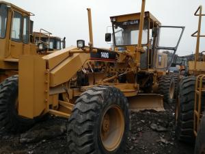 China Used CAT CATERPILLAR 140G 140H 14G Motor Grader , Used Cheap Grader CAT 140G For Sale on sale