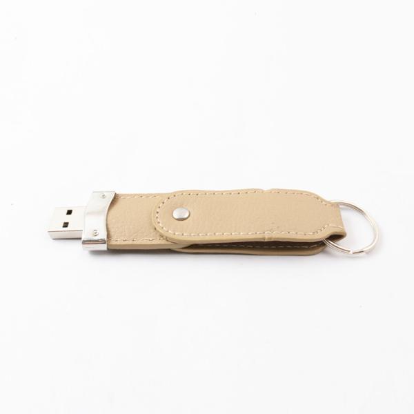 Cheap Graded A Full Memory Leather USB Flash Drive With 20MB/S Reading Speed for sale