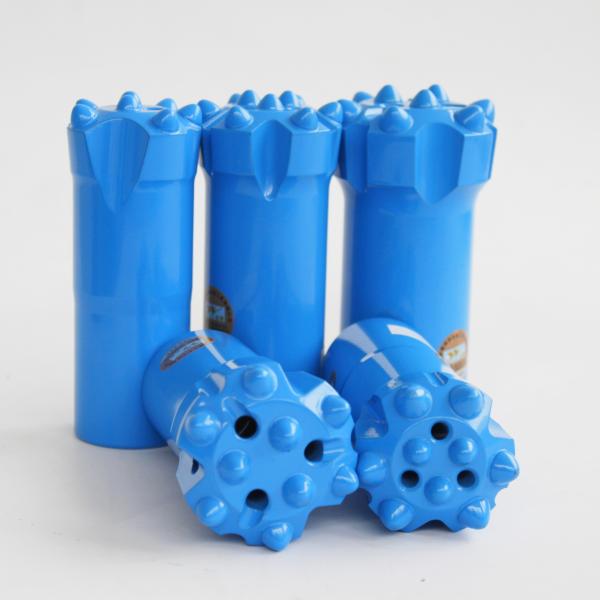 Cheap R32 R38 Threaded Button Bits / Mining Drill Bits 38 - 127mm Durable For Hard Rock for sale