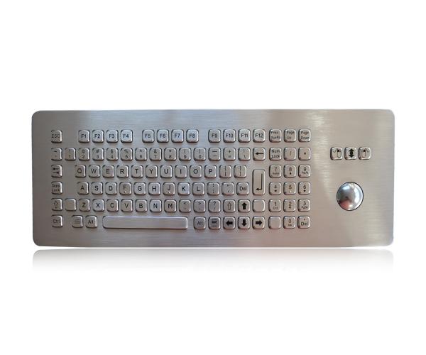 Cheap USB Kiosk Self Service Terminal Metal Keyboard With Numeric Keypad for sale