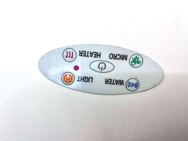 Cheap 3M Self Adhesive Digital Printing Rubber Keypad Membrane Switch for sale
