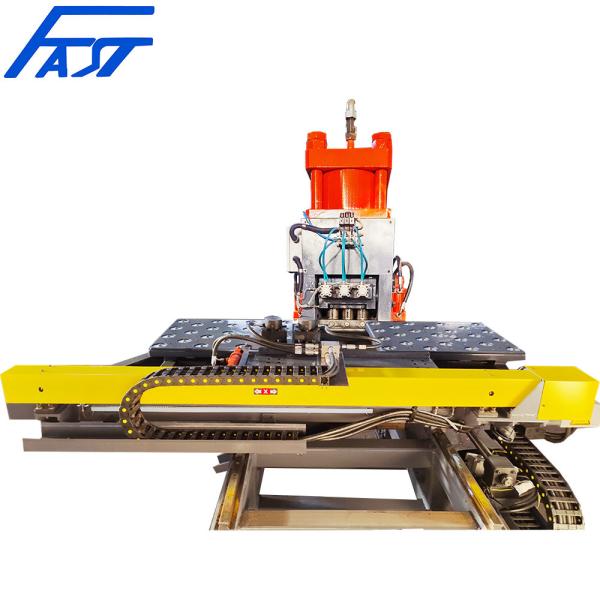 Cheap CNC Connection Plate Punching Machine FAST CNC Tower Connecting Plate Hydraulic Automatic  Punching Marking Machine for sale