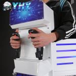 Single Rocket Style Game VR Simulator Standing VR 360 Device Rotating