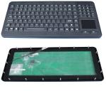 120 Keys durable antimicrobial silicone keyboard with touchpad numeric keypad
