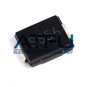 China High Efficiency Power Rectifier Diode / Schottky Signal Diode SS56 60V 5A on sale