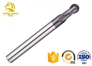 China CNC Two Flute Carbide Ball End Mill High Strength Accuracy More Than 0.01mm on sale