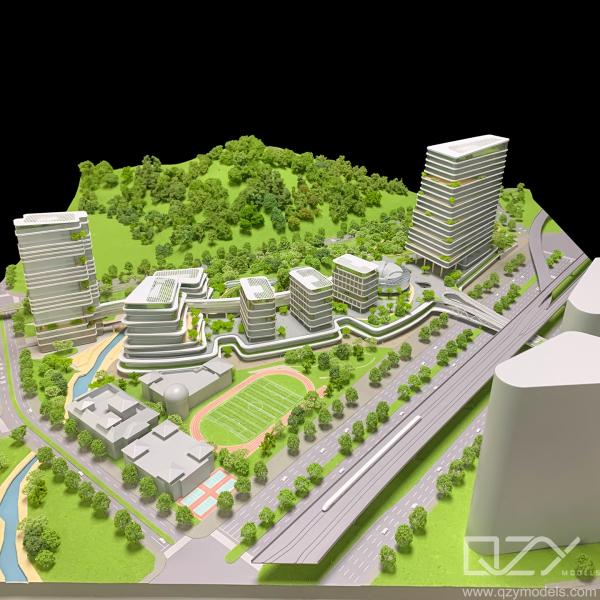 Cheap Physical Architectural Maquette Park Scale Models HSA 1/300 for sale