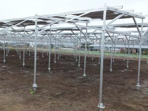 China Adjustable Aluminium Solar Module Mounting System For  Agricultural Canopies and Waterproof Solar Canopies on sale