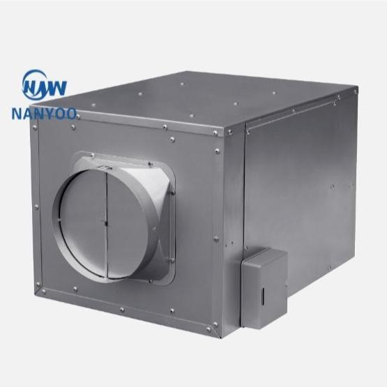 Cheap Low Noise 100mm 180M3/H Square Ventilation Duct Fan for sale