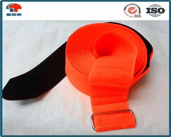 Cheap Adjustable Double loop strap , Hook And Loop Cinch Straps For Home / Office Furniture for sale