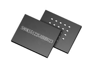 China Memory IC Chip S80KS5122GABHB023 24-VBGA Surface Mount 200MHz Pseudo SRAM IC on sale