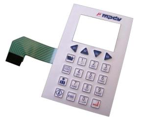 China Eaton MPCV Network Protector Relay Rim Embossing Membrane keypad | LTMS011 on sale