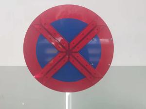 Aluminum Plate LED Arrow Sign Board For Restricted Access Area