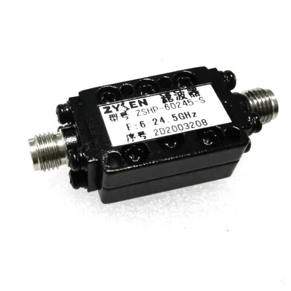 Cheap N Connector 60dB rejection RF Filters 6 to 24GHz Digital High Pass Filter for sale