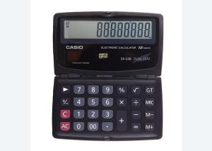 For Authentic Casio Casio SX-220 Clamshell Folding Calculator with Rubber Keys Mini portable