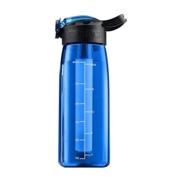 Cheap 1500L CE Camping Filter Bottle 210 Gram Hollow Fiber Activated Carbon for sale