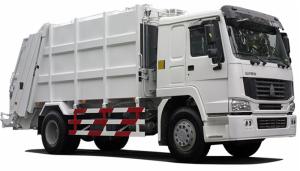 China International Back Loader Garbage Truck / Compactor Garbage Collection Vehicles on sale