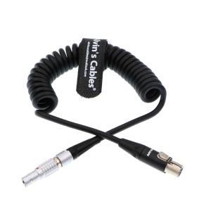 Best ARRI RED Cameras 12V Monitor Power Cable Lemo 2 Pin Male to Mini XLR 4 pin Female wholesale