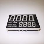120mcd 8 Digits Seven Segment LED Display 10uA For Process Controller