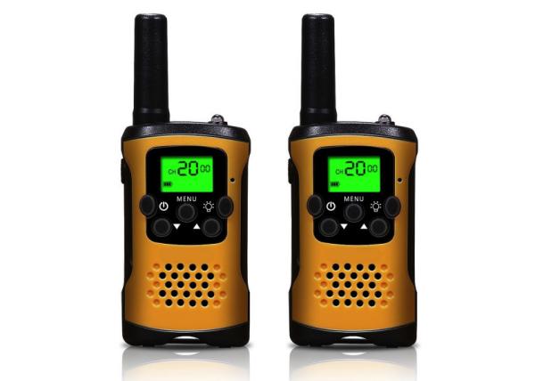 Cheap VOX Rechargeable PMR446 Radios 5KM Range With Backlit LCD Flashlight for sale