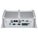 Dual LAN Dual COM Fanless Industrial PC With Dual Channel DDR4 Windows 10 Linux