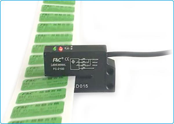 Cheap Adhesive Common Label Detection 2mm Slot Label Counting Sensor for Label Machine for sale