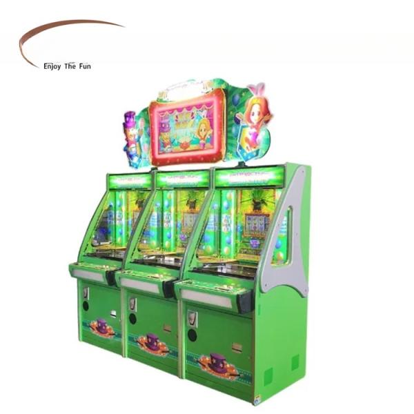 Cheap Three Players Electronic Arcade Coin Pusher Machine For Game Zone for sale