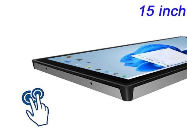 Cheap 15-Inch Windows Touch Embedded Screen for Security Monitoring, Factory Automation, Warehouse Management, and Transportation Displays for sale
