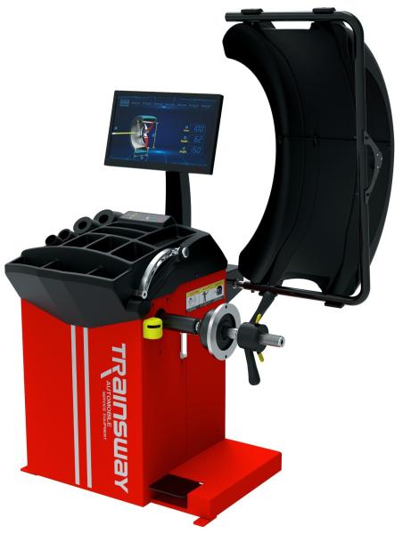 Cheap ZH828 Tyre Balancing Machine Wheel Balancer with Working Noise 70db A by Trainsway for sale