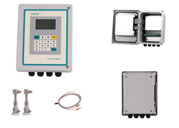 Cheap High Accuracy Insertion Ultrasonic Flow Meter , Digital Fluid Flow Meter for sale