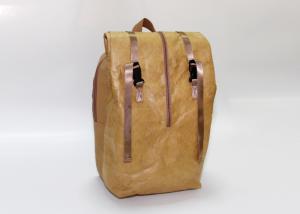 Best Multi - function waterproof washable paper bags backpack tyvek kraft paper recycle backpack wholesale