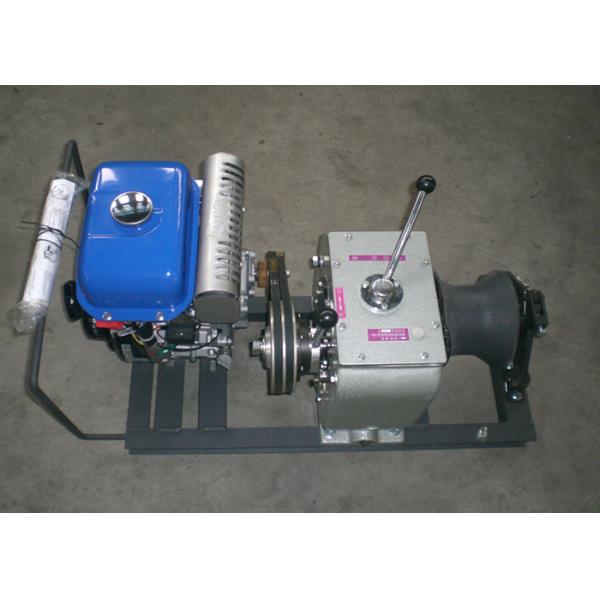 Steel 3 Ton petrol engine powered Hoist Cable Winch Puller 4 stroke