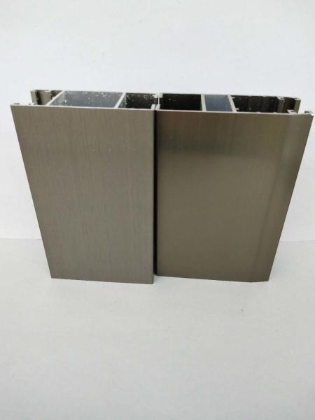 Cheap Rectangle Shape Powder Coated Aluminium Extrusions Strong Adhesion for sale