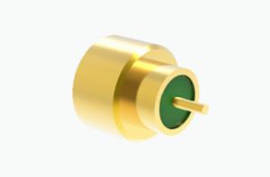 China Gold Plated Kovar Alloy Gold Plated Hermetically Sealed Limited Detent RF Connector on sale