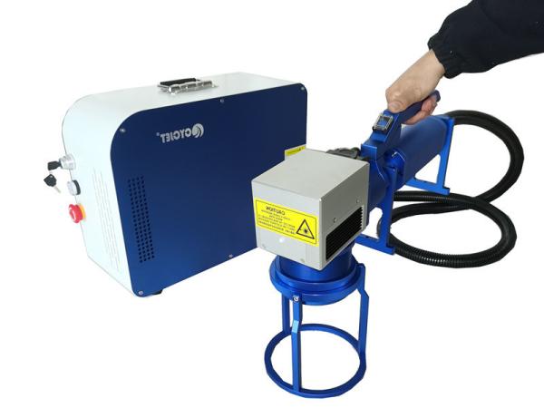 Cheap High Resolution Handheld Laser Coding And Marking Machine Metal Can for sale