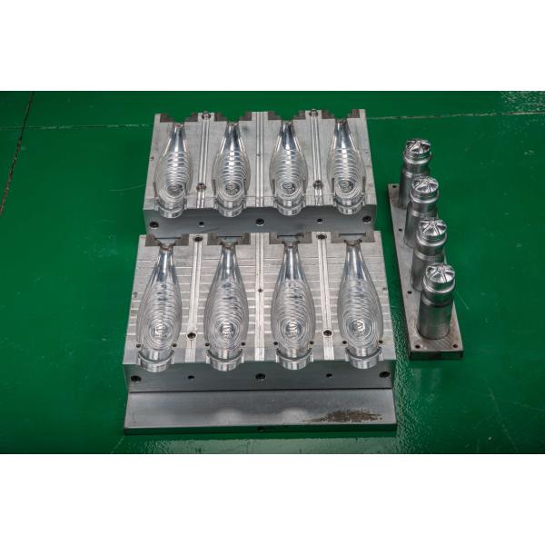 PET Bottle Stretch Plastic Bottle Making Machine Four Cavity Fully Automatic
