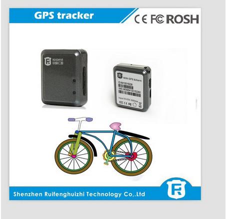 Cheap gps tracking system vehicle tracker for bicycles vibration sensor reachfar rf-v8 for sale