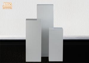 Best Modern Glossy White Floor Pedestal / Fiber Glass Pedestal wholesale
