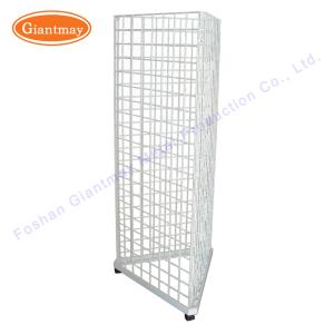 China Triangle Wire Mesh Stand For  Metal Grid Display on sale